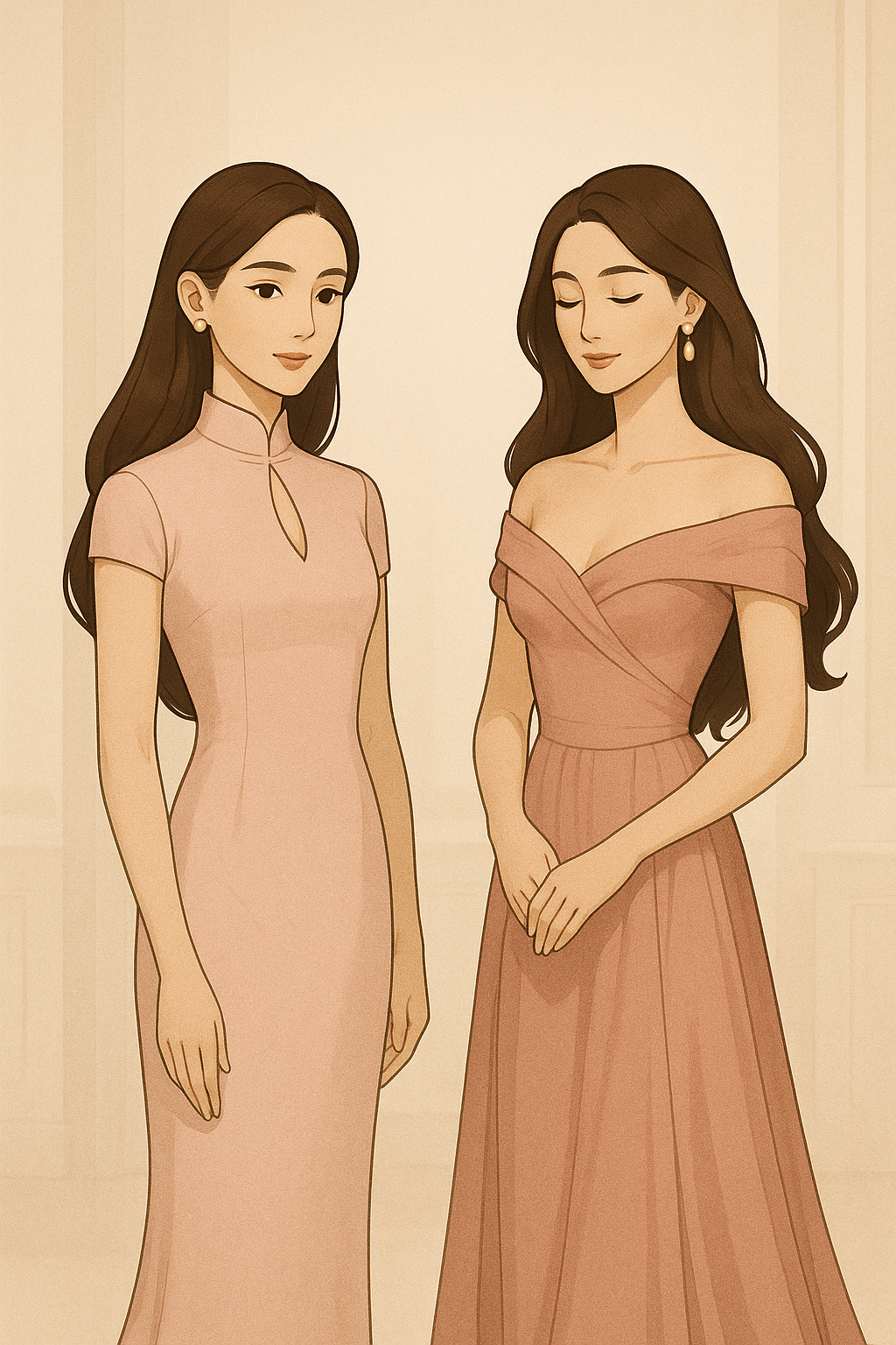 Elegant women graphic